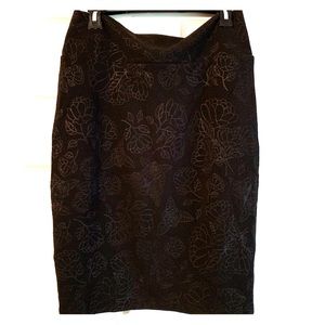 LulaRoe Embossed Cassie Skirt